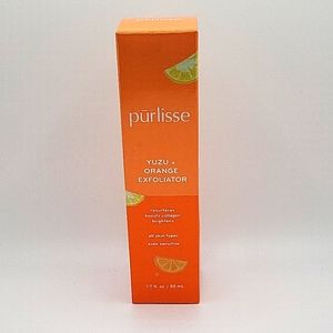 Purlisse  Yuzu & Orange Exfoliator Boosts collagen 1.75 fl oz.